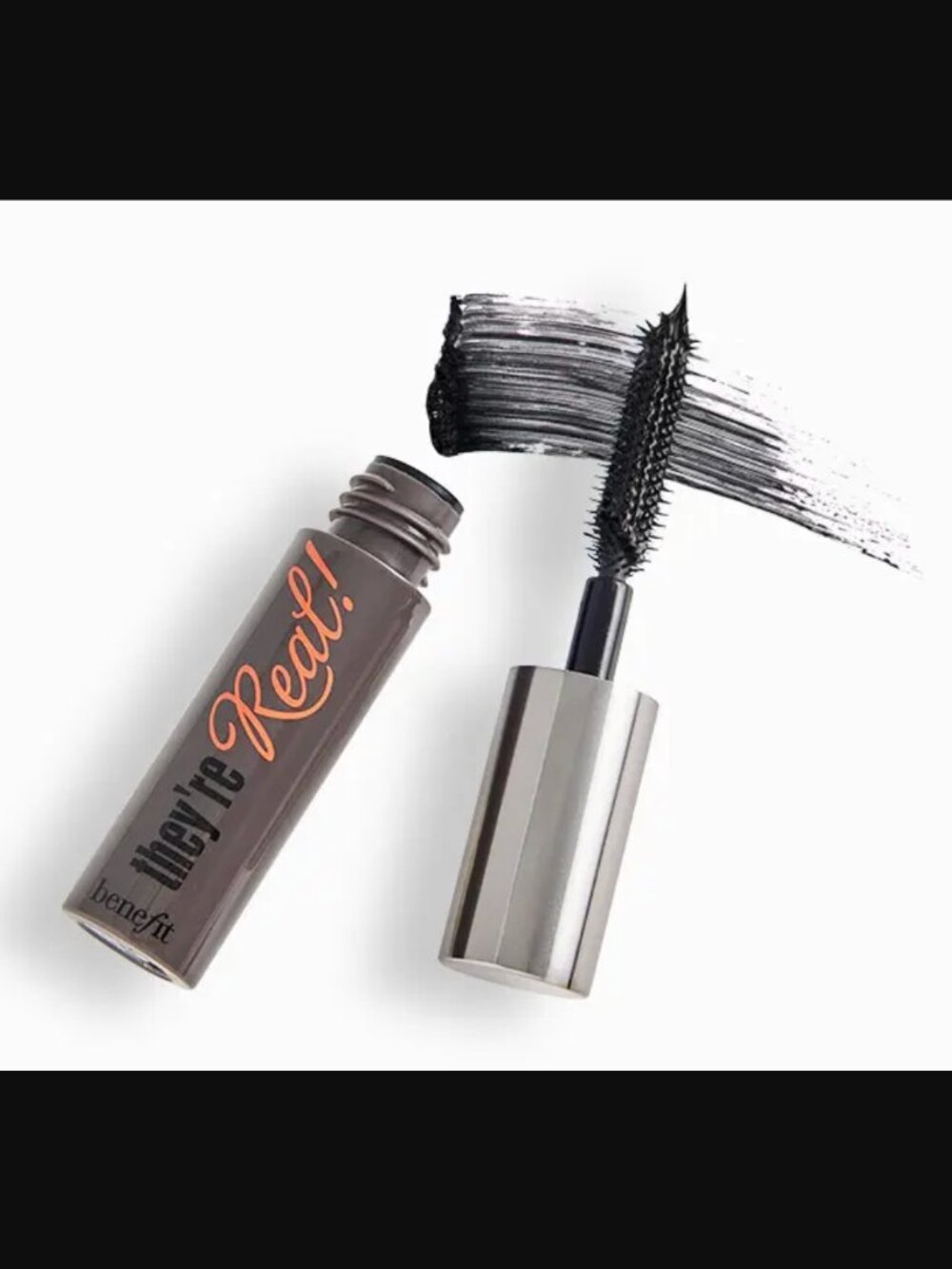 🔥3/$30 NIB Benefit Cosmetics They're Real! Lengthening Mascara Shade Jet Black